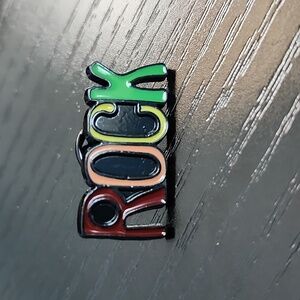"Rock" Enamel Pin